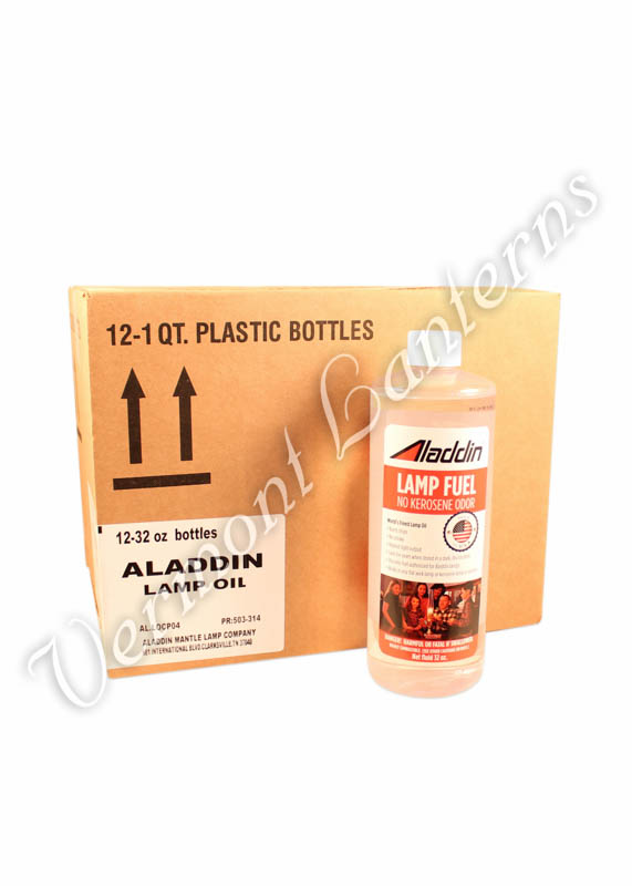 Genuine Aladdin Lamp Oil - 12 Case Box