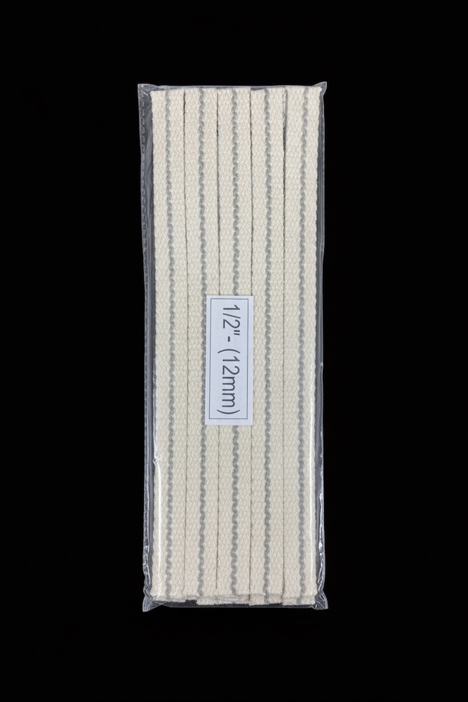 1/2" Flat Cotton Wick Set