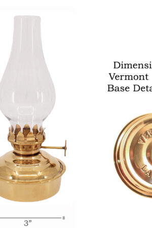 Oil Lamps - Brass Mini - 6.5"