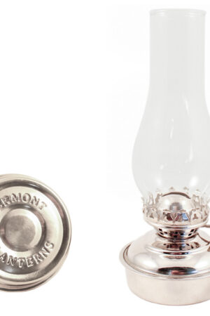 Oil Lanterns - Chrome Nickel Plated Brass Mini XL 7"