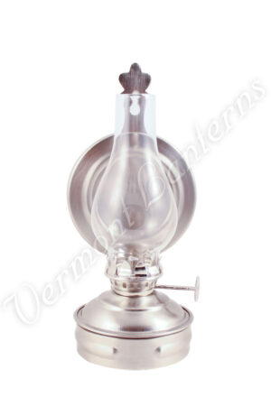 Oil Lamps - Pewter Mini Wall Lamp 6.5"