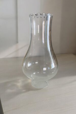 Mini Oil Lamp Chimney Crimped Top