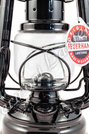 Feuerhand Hurricane Lantern German Made - Black