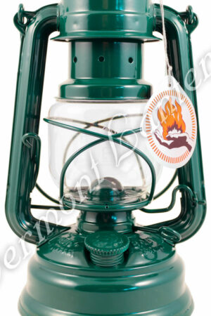 Feuerhand Hurricane Lantern German Made - Green