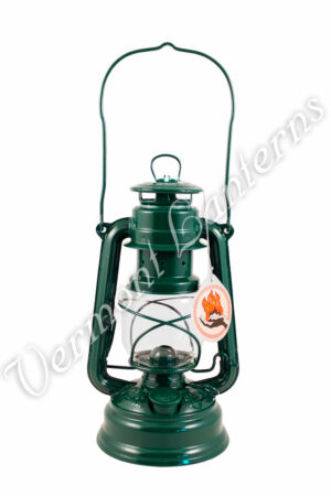 Feuerhand Hurricane Lantern German Made - Green