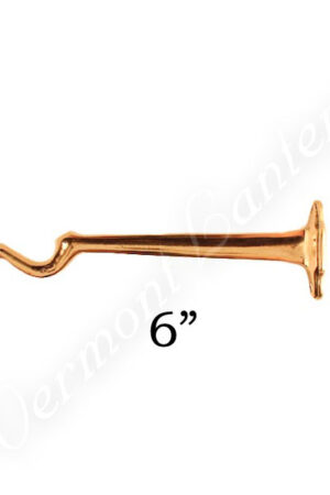 Brass Lantern Hook - 6"