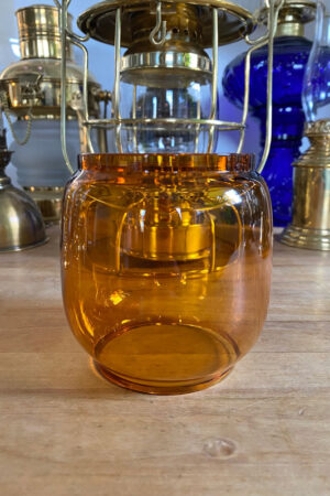 Amber Replacement Globe - Railroad Lantern 12"