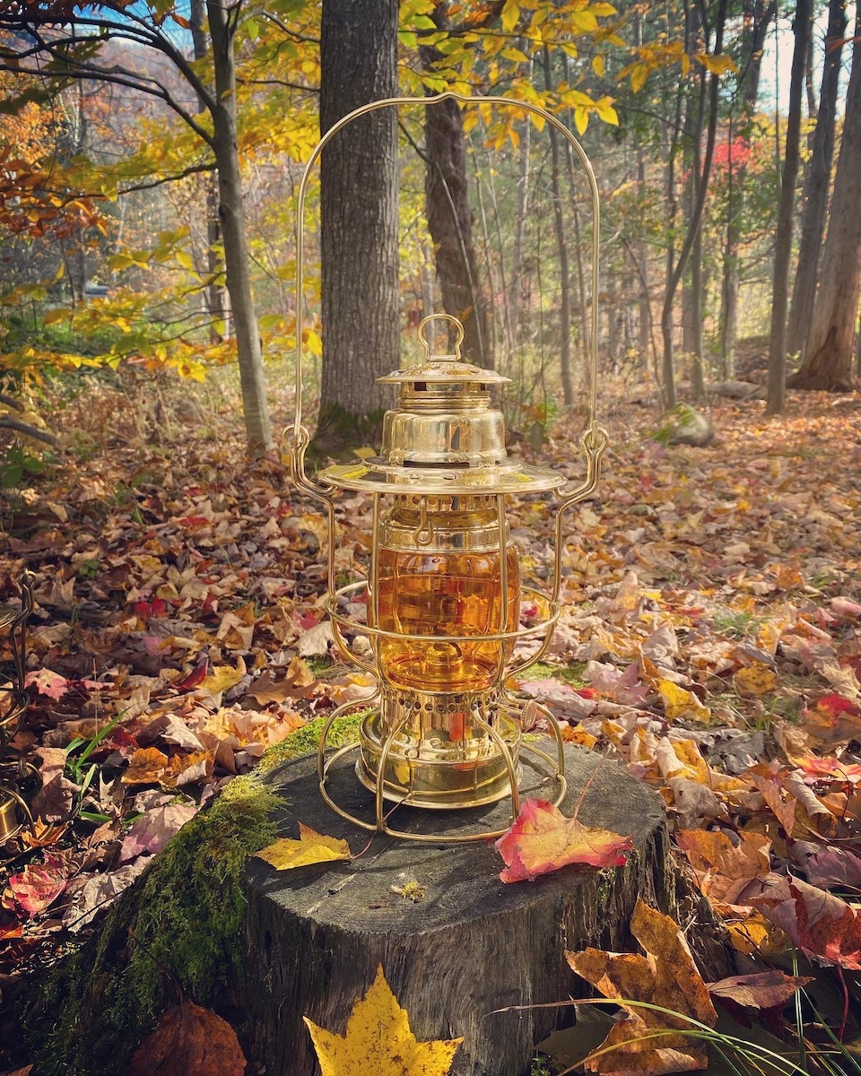Amber Globe for 12.5" Hurricane Lantern - Image 5