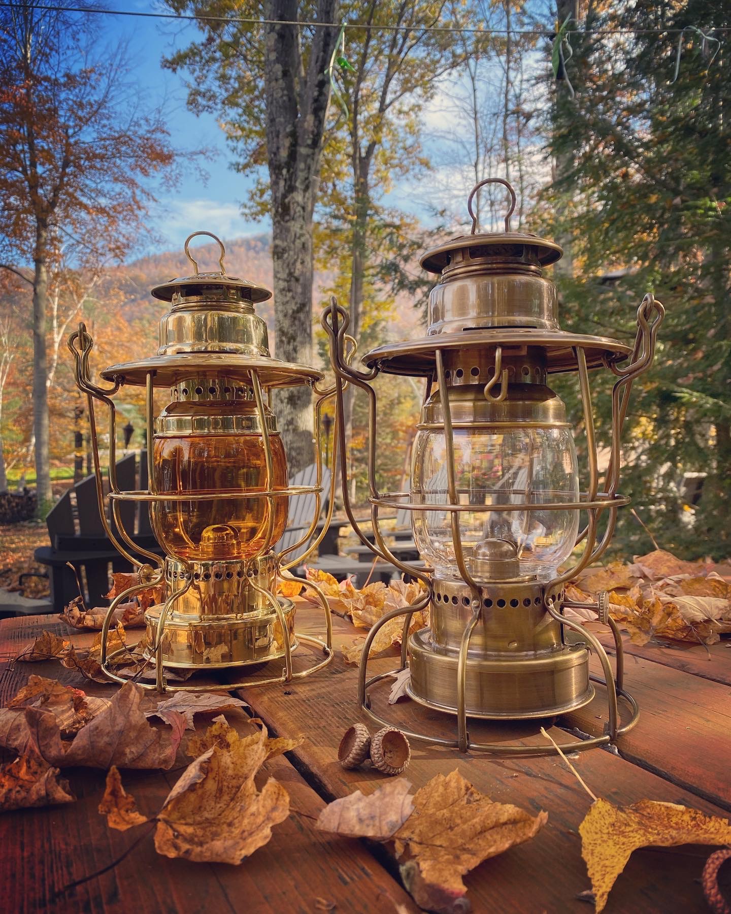 Brass Railroad Lanterns
