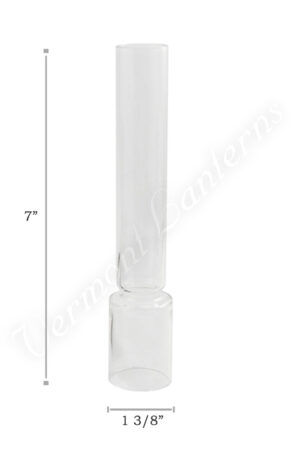 Kosmos #6 "Lincoln" Glass Chimney - 1 3/8โ x 7โ