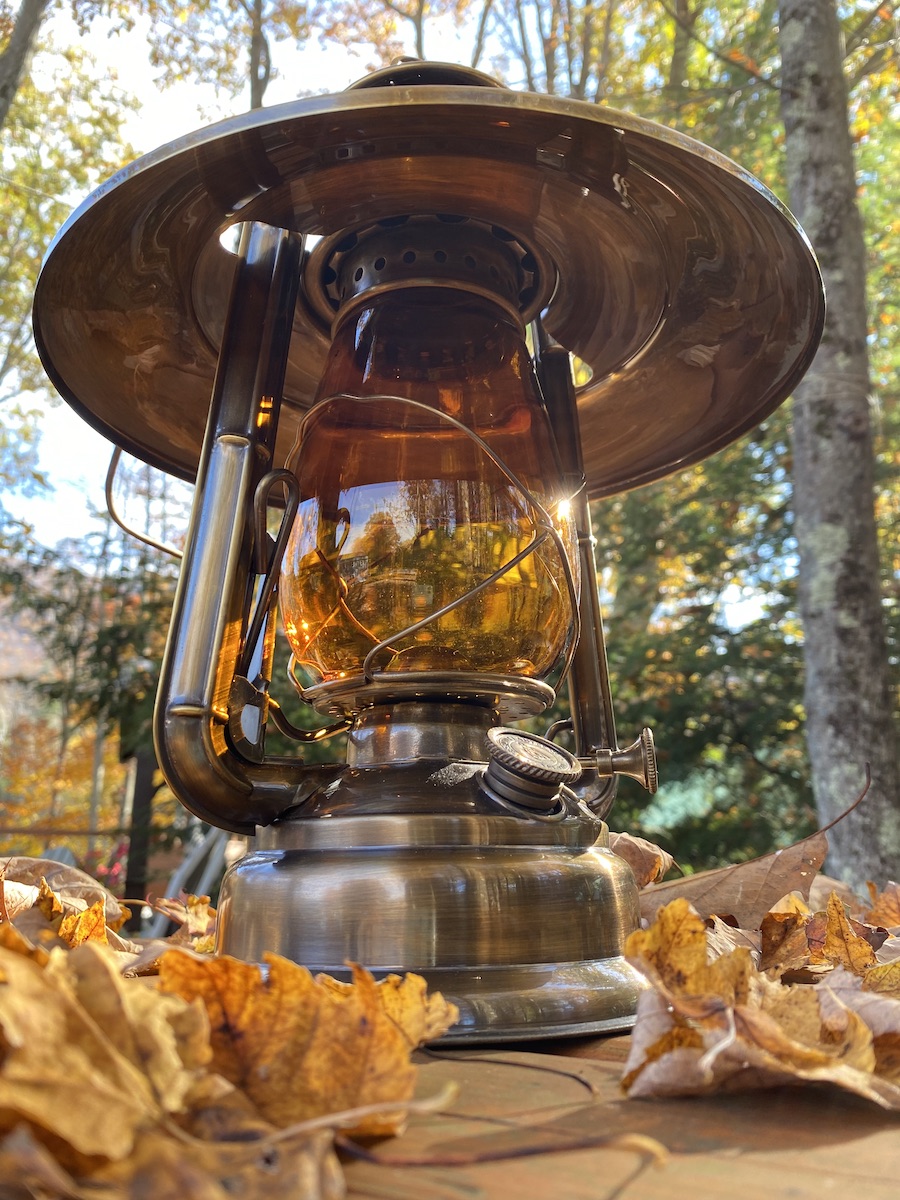 Amber Globe for 12.5" Hurricane Lantern - Image 2