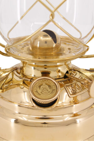 Hurricane Oil Lantern - Brass - 12.5"