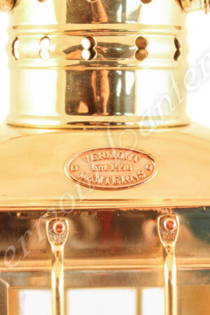 Ship Lantern - Brass Chiefs Oil Lamp - 10"