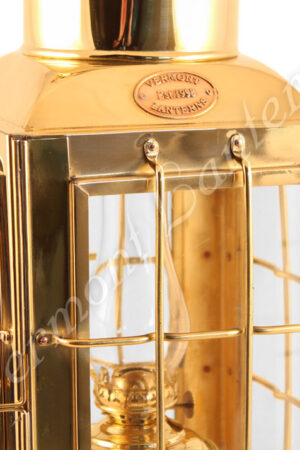 Ship Lantern - Brass Chiefs Oil Lamp - 15"