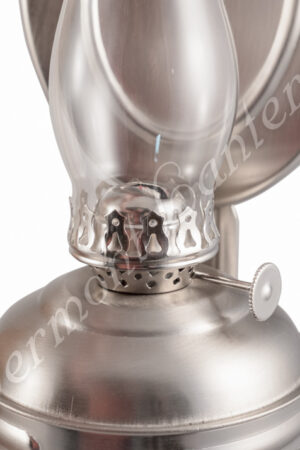 Oil Lamps - Pewter "Dorset" Wall Lamp 12"