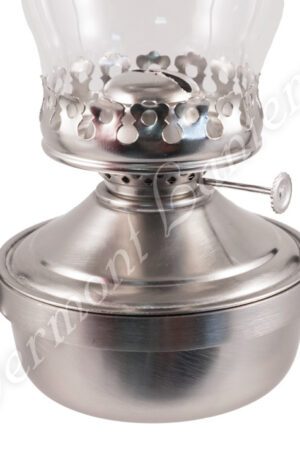 "Mansfield" Saloon Hanging Lamp - Pewter 21" w/shade