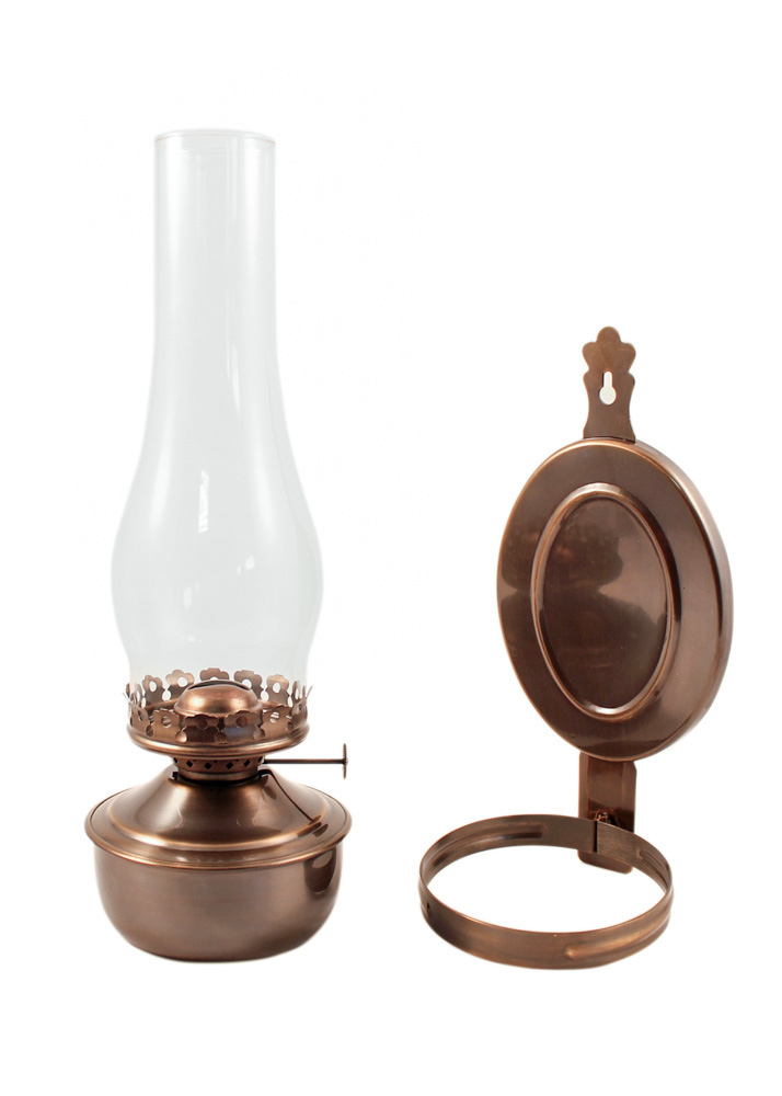 Wall Lantern - Large Antique Brass "Mansfield" 14" - Image 2
