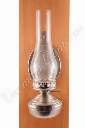 Electric Wall Lantern - Large Pewter "Mansfield" - 14"