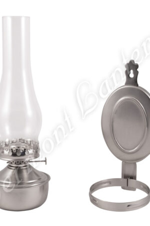 Wall Lantern - Large Pewter "Mansfield" 14"