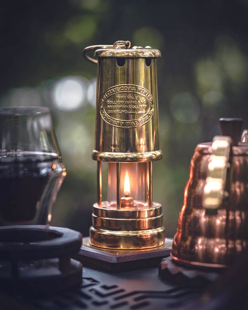 Brass Miners Lamp Vermont Lanterns