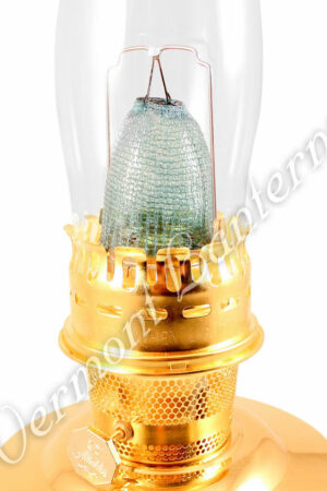 Aladdin Lincoln Drape Oil Lamp - Cobalt Blue 24"