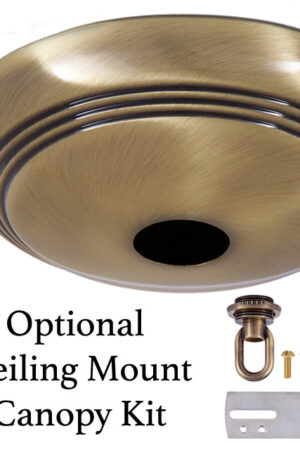 Electric Lanterns - Nautical Lanterns Antique Brass Nelson - 15.5"