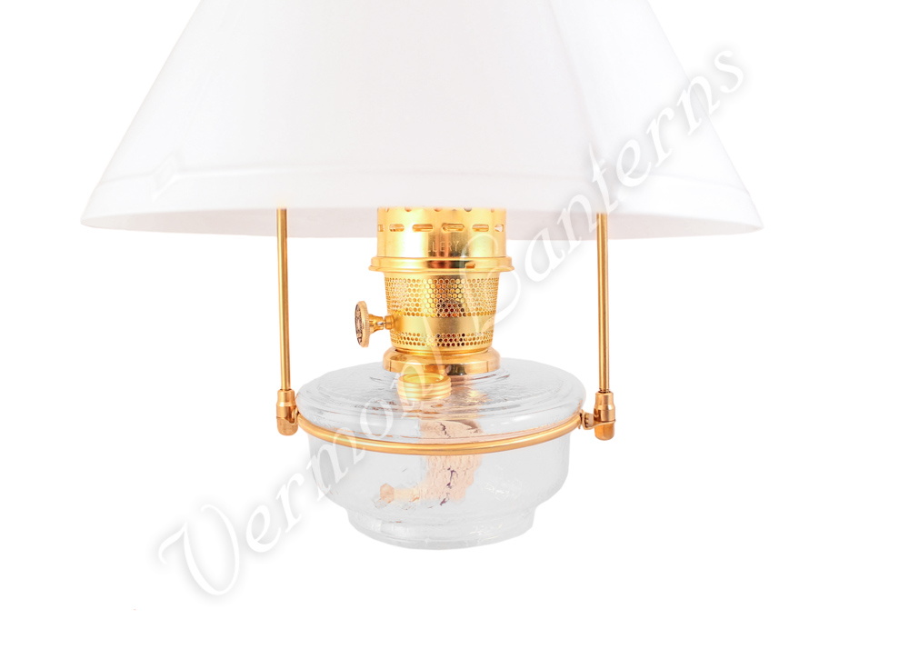 Aladdin Regency Hanging Lamp with Shade