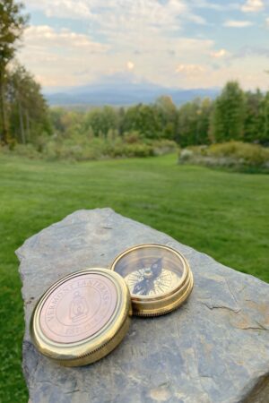 Vermont Lanterns Brass Compass
