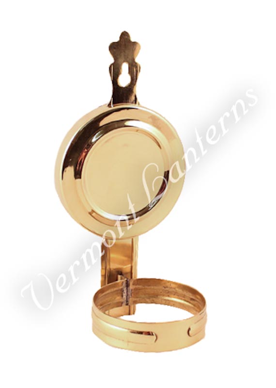 Oil Lamps - Brass Mini Wall Lamp 6.5"