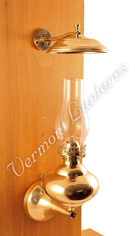 Wall Lamps - Brass "Sterling" 11"