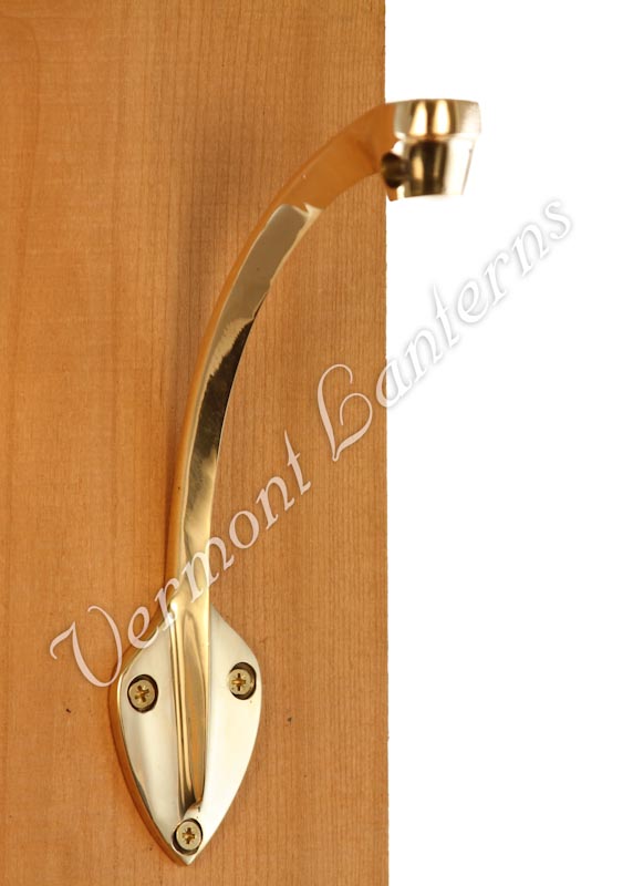 Brass Lantern Hook - Yacht/Miners Lamp