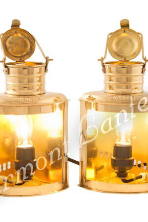Electric Lanterns - Ships Lantern Port & Starboard - 9"