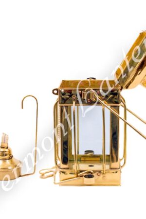 Oil Lamps - Brass Cargo Lamp 10"