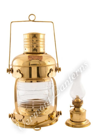 Anchor Lamp Brass - 15.5"