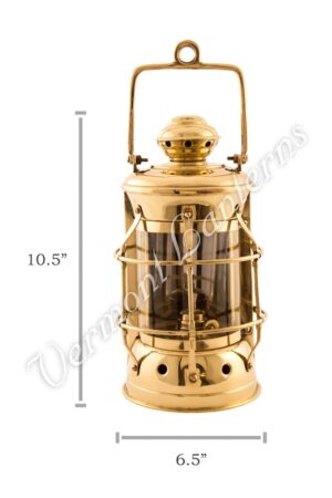Nautical Lamps Brass Masthead Lantern - 10.5"