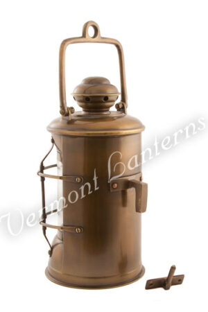 Nautical Lamps - Antique Brass Masthead Lantern - 10.5"