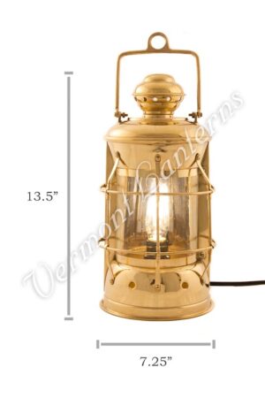 Nautical Lamps Brass Masthead Lantern - 13.5"