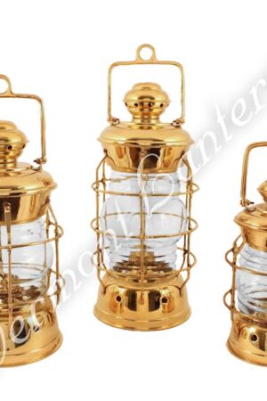 Nautical Lanterns Brass Nelson - 10.5"