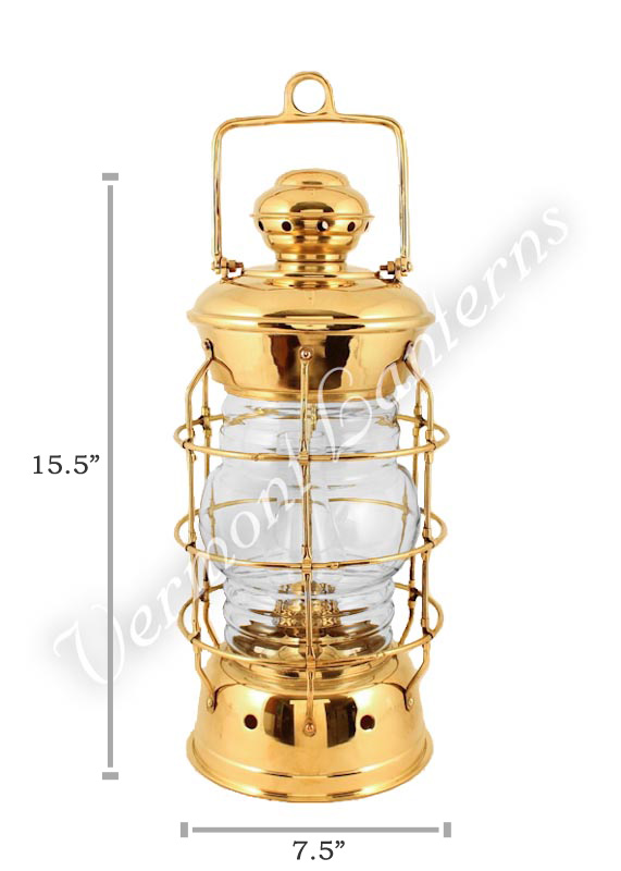 Nautical Lanterns Brass Nelson - 15.5"