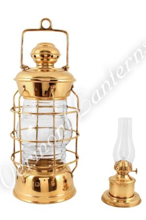 Nautical Lanterns Brass Nelson - 15.5"