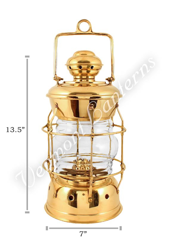 Nautical Lanterns Brass Nelson - 13.5"