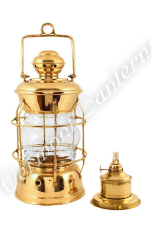 Nautical Lanterns Brass Nelson - 13.5"