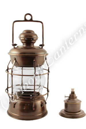 Nautical Lanterns - Antique Brass Nelson - 13.5"