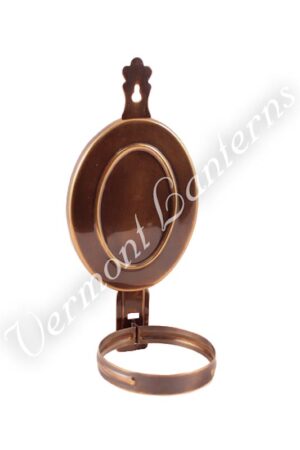Oil Lamps - Antique Brass "Dorset" Wall Lamp 10"
