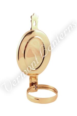 Oil Lamps - Brass "Dorset" Wall Lamp 12"
