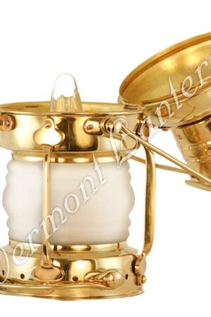 Electric Lantern - Ships Lanterns Brass Anchor Lamp - 10"