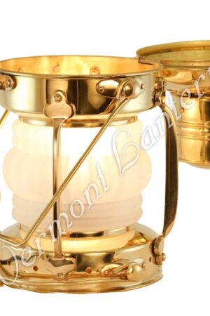 Electric Lantern - Ships Lanterns Brass Anchor Lamp - 12"