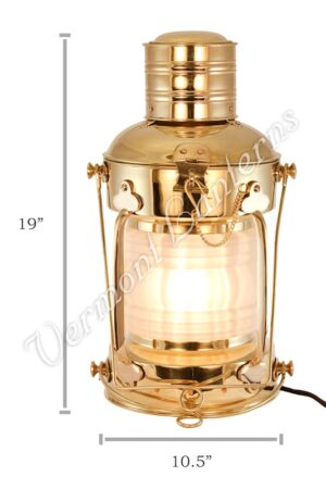 Anchor Lamp Chimney - 19" Frosted