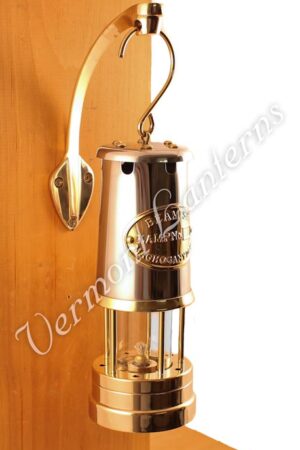 Miners Lamps - Brass & Stainless Steel - 9"