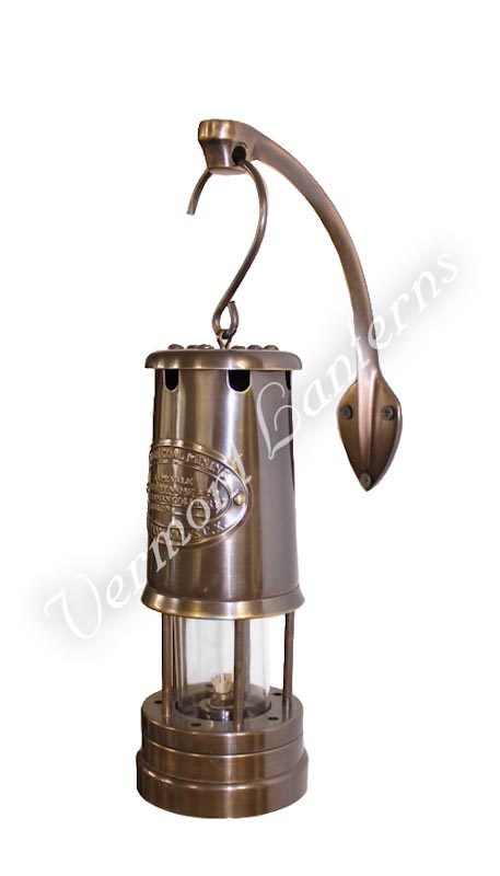 Antique Brass Lantern Hook - Yacht/Miners Lamp